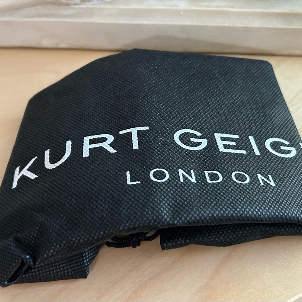 Kurt Geiger Kensington Pink Quilted Leather Belt Bag - Picture 6 of 10